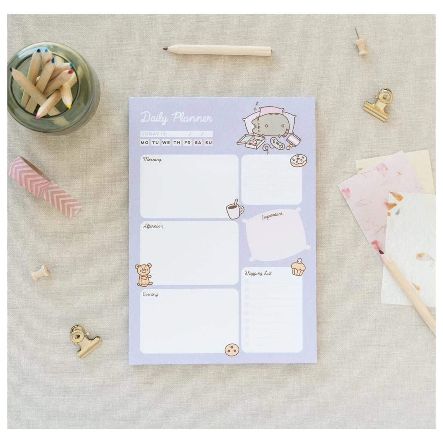 Pusheen Moments Agendă zilnică A5 poza produsului