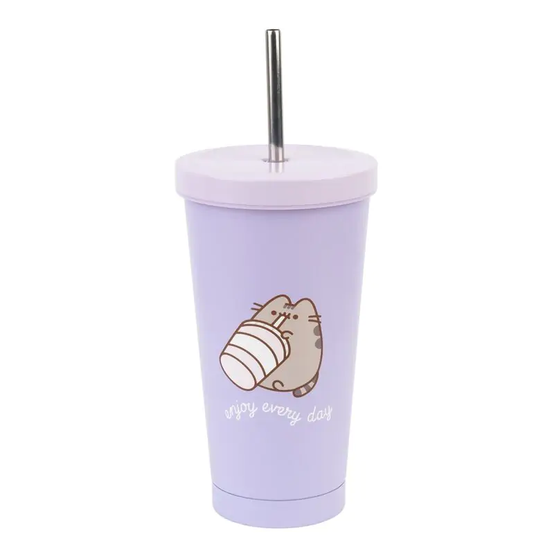 Pusheen Moments pahar cu pai 550ml poza produsului