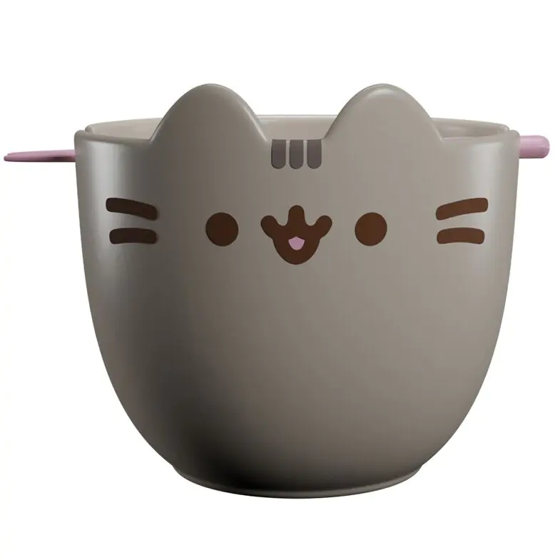 Bol 3D Pusheen Ramen poza produsului