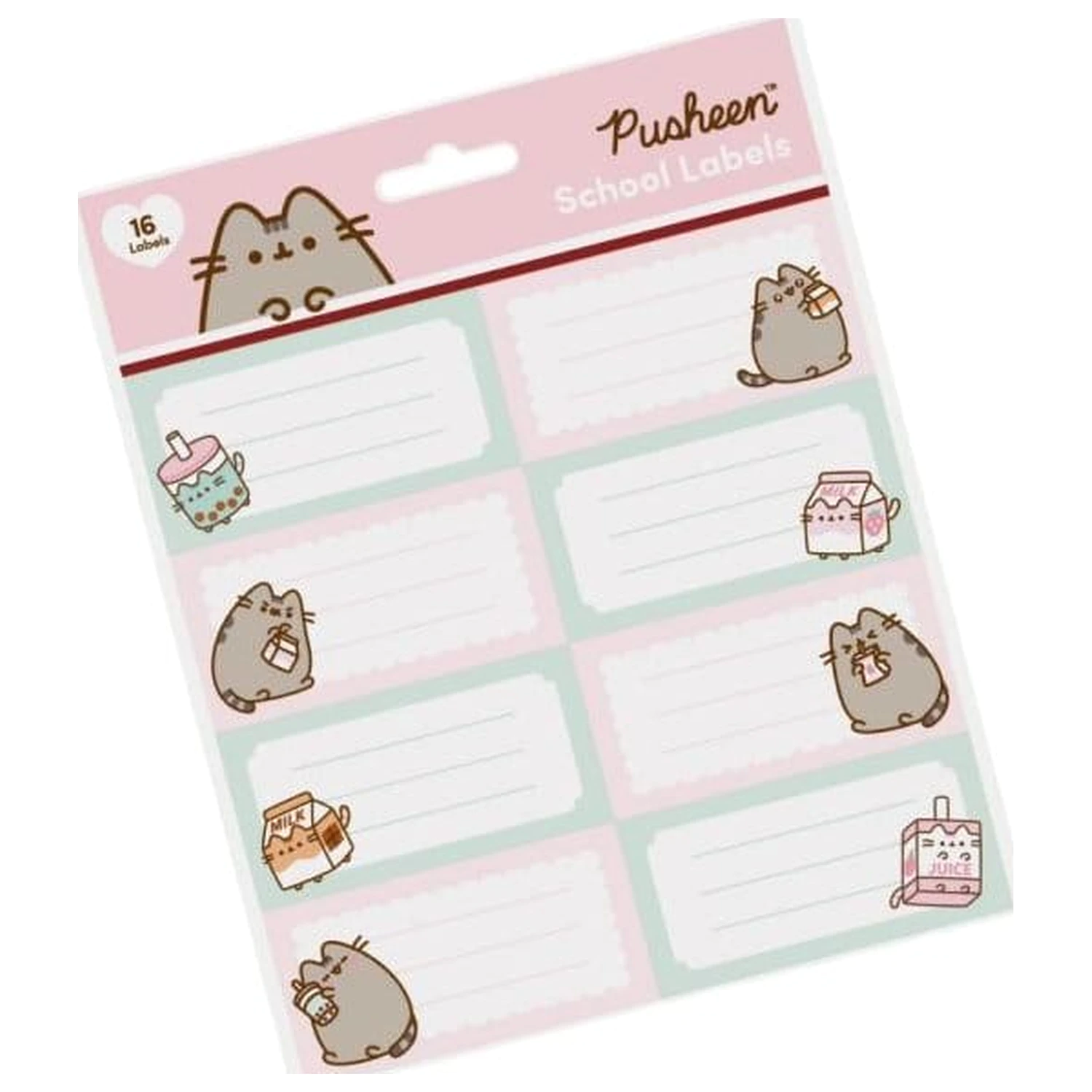 Pusheen School Etichete Sips poza produsului