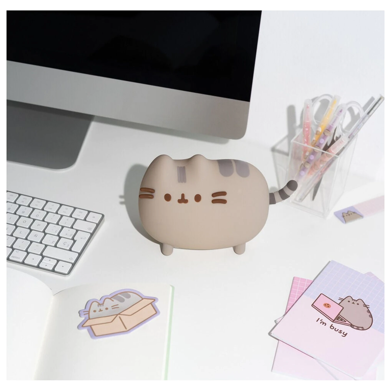 Pusheen lampa squishy poza produsului