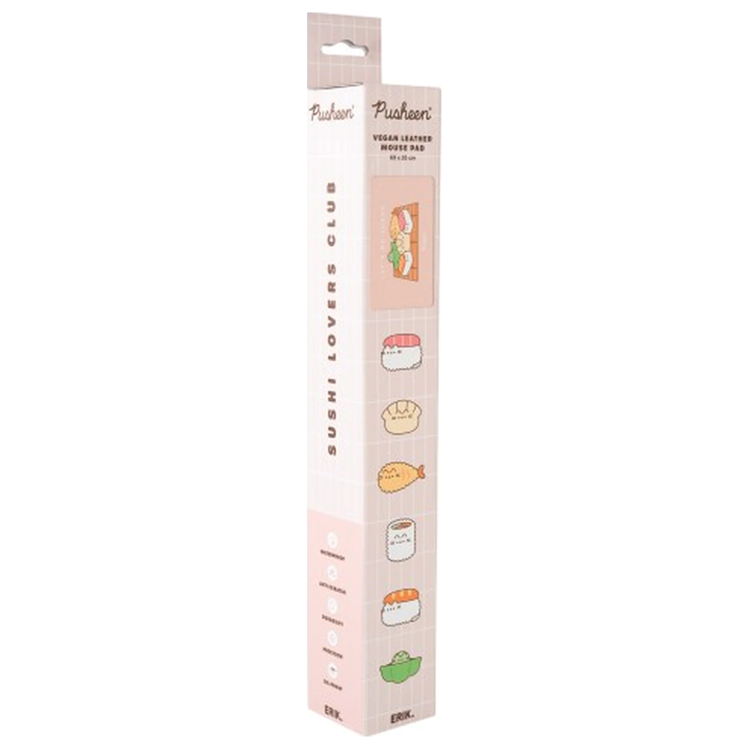 Pusheen Sushi Roll gaming desk mat poza produsului