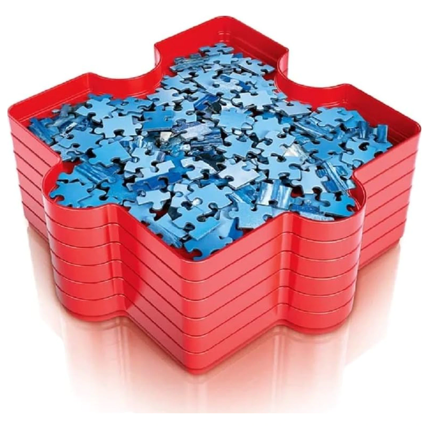 Puzzle Sorter Red 6 piese Clementoni poza produsului