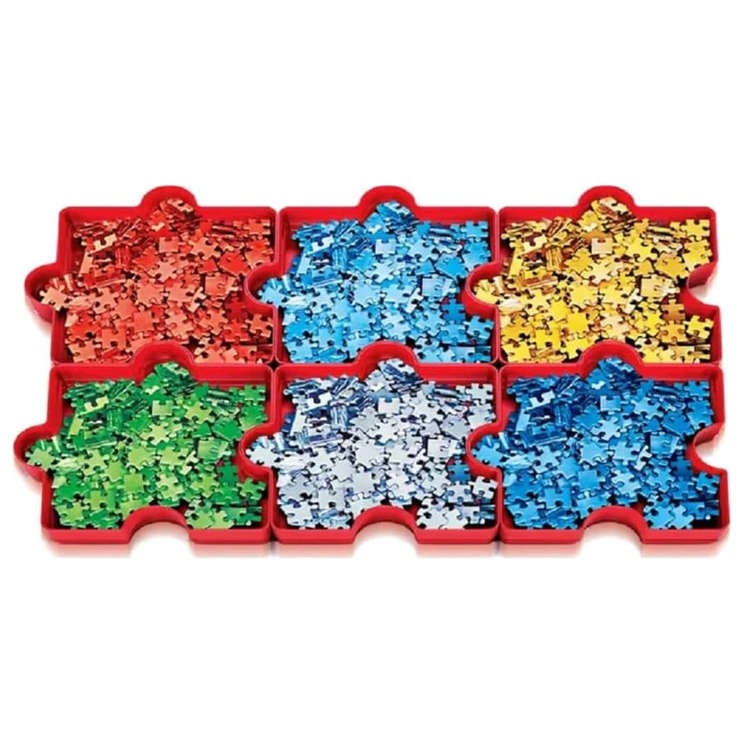 Puzzle Sorter Red 6 piese Clementoni poza produsului