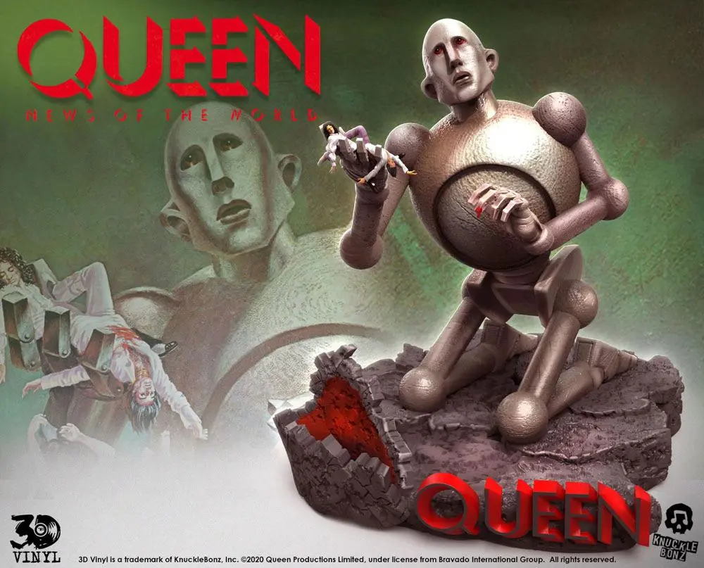 Statuie Vinil 3D Queen Robot (News of the World) 20 x 21 x 24 cm poza produsului