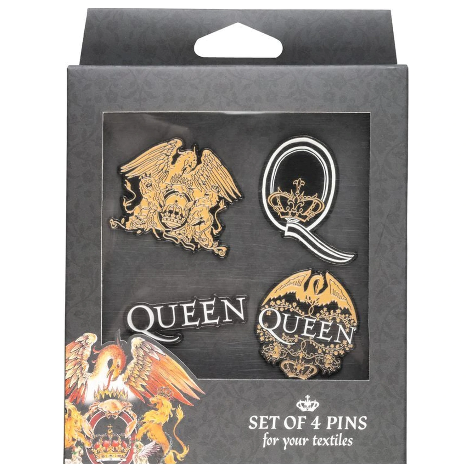 Queen set de 4 ace poza produsului