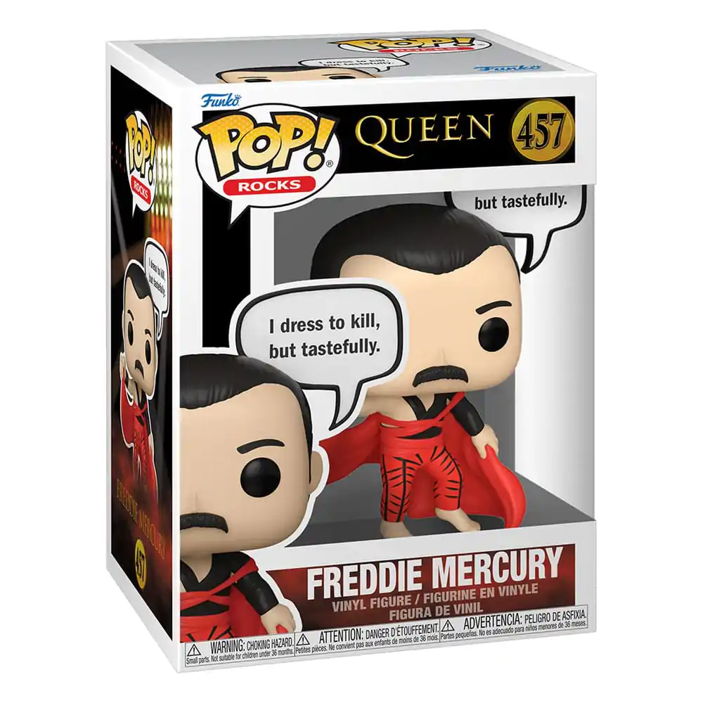 Figurină de vinil Queen Funko POP! Rocks Freddie Mercury (I Dress to Kill) 9 cm poza produsului