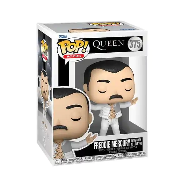 Queen POP! Rocks Figurină Vinil Freddie Mercury (I was born to love you) 9 cm poza produsului