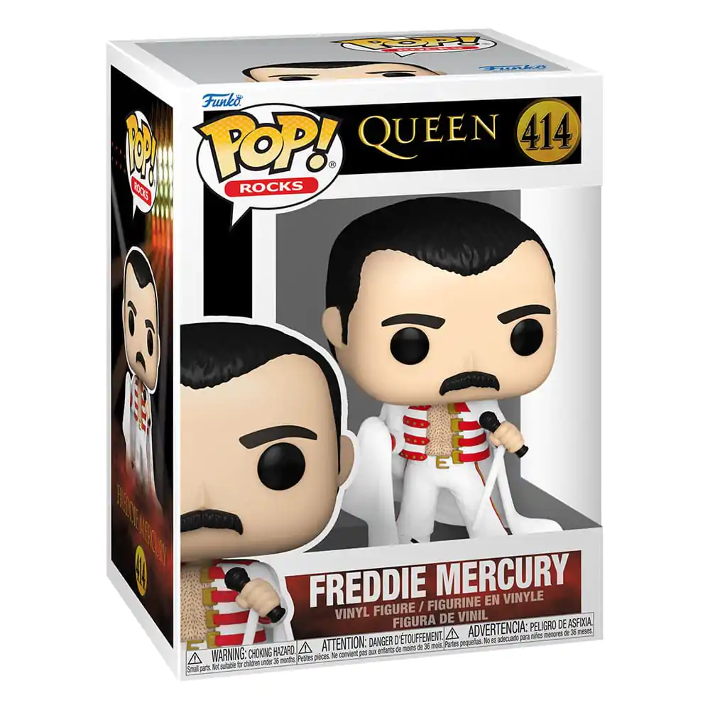 Queen Funko POP! Rocks figurină de vinil Freddie Mercury cu pelerină 9 cm poza produsului