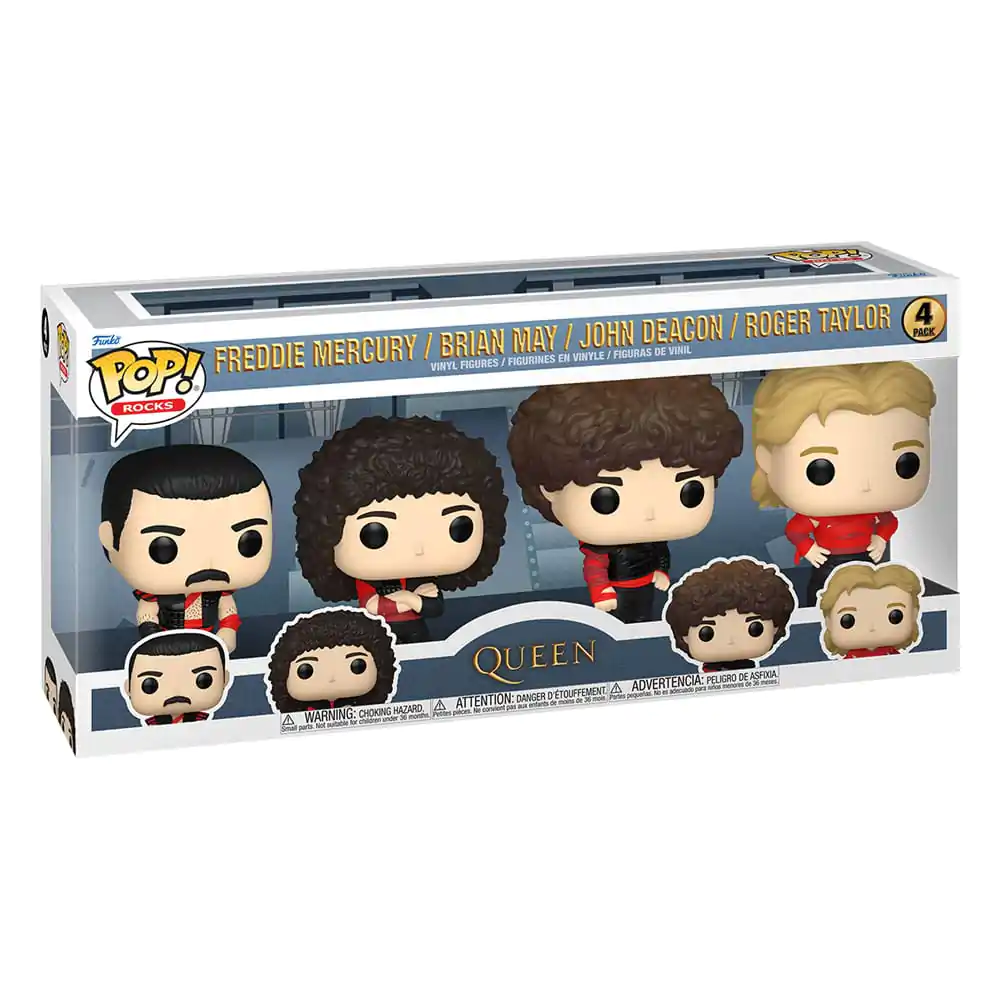 Queen Funko POP! TV Figurina de vinil set de 4 Radio Gaga 9 cm poza produsului