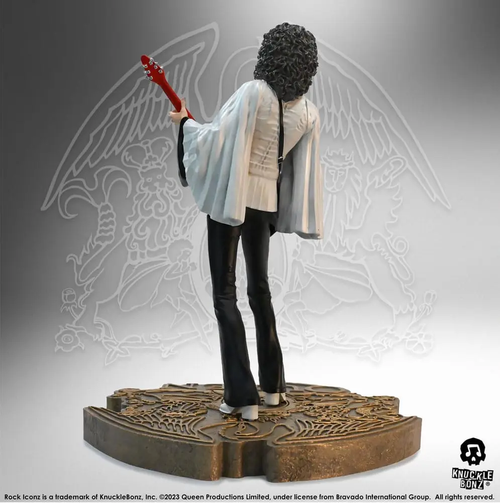Statuie Queen Rock Iconz Brian May II (Sheer Heart Attack Era) 23 cm poza produsului