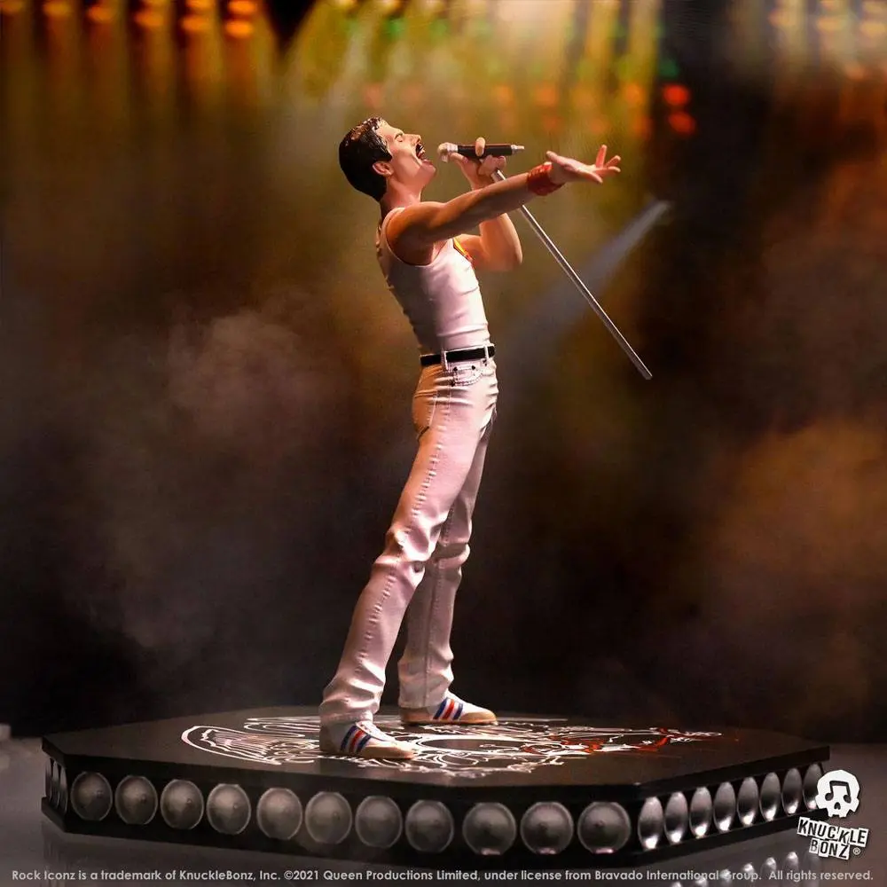 Statuie Queen Rock Iconz Freddie Mercury Limited Edition 23 cm poza produsului