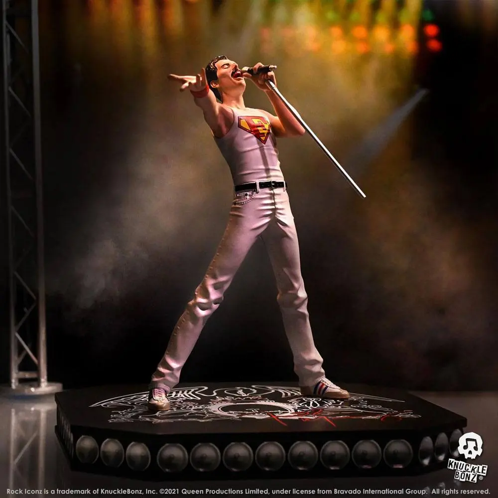 Statuie Queen Rock Iconz Freddie Mercury Limited Edition 23 cm poza produsului