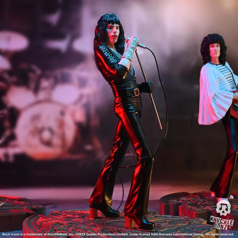 Statuie Queen Rock Iconz Freddie Mercury II (Sheer Heart Attack Era) 23 cm poza produsului