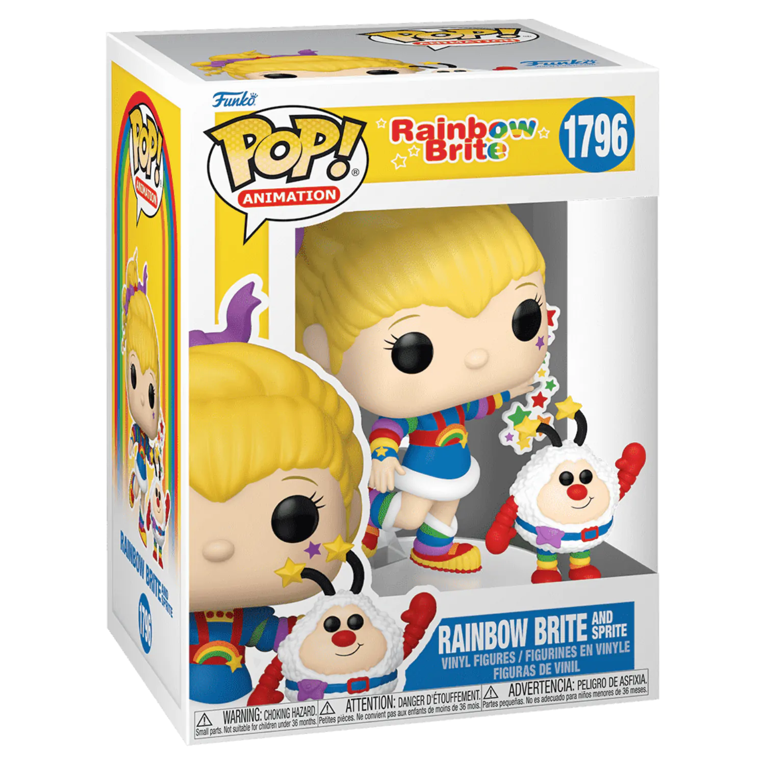 Rainbow Brite Funko POP! & Figurina Vinyl Buddy Rainbow Brite & Twink 9 cm poza produsului