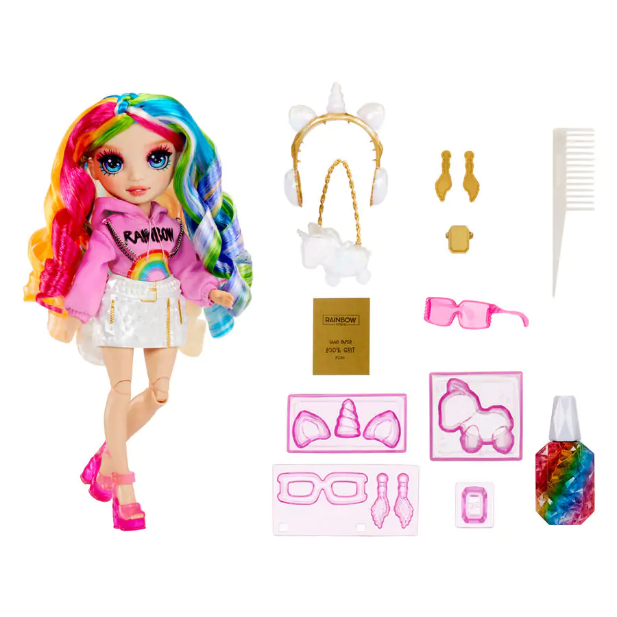 Păpușa Rainbow High Crystal Fashion Amaya poza produsului