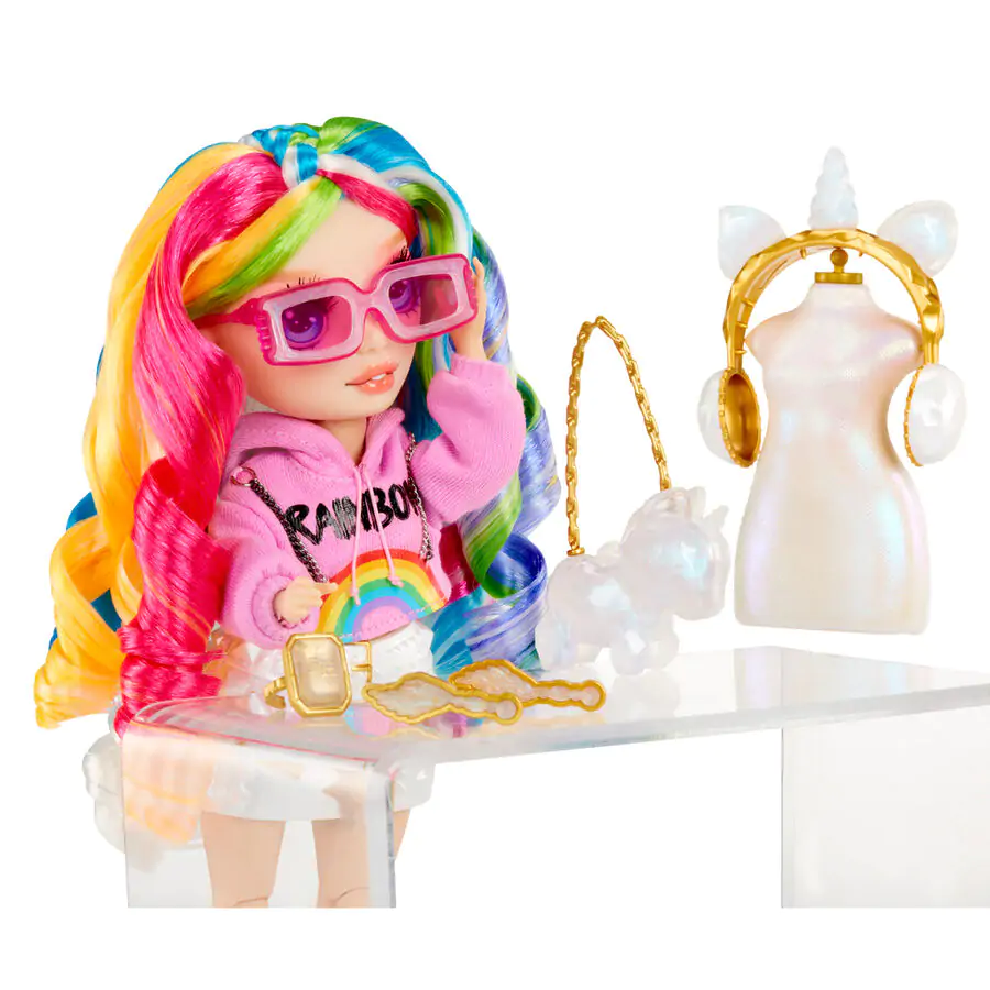 Păpușa Rainbow High Crystal Fashion Amaya poza produsului