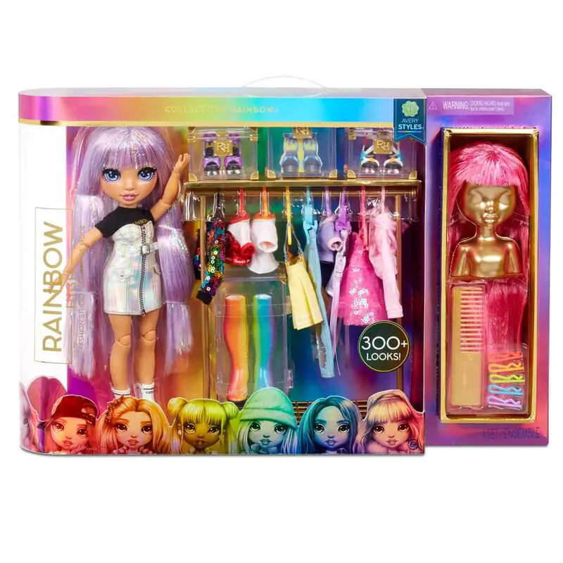 Rainbow High Fashion Studio Păpușă Avery 25 cm poza produsului