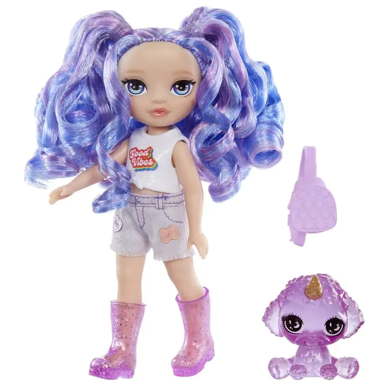 Rainbow High micuta papusa fashion Amathyst purple poza produsului
