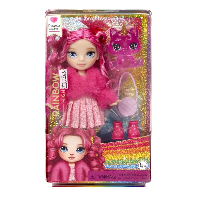 Rainbow High mica papusa fashion pink poza produsului