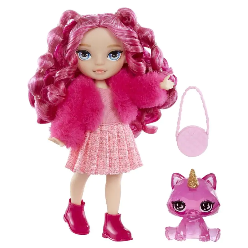 Rainbow High mica papusa fashion pink poza produsului
