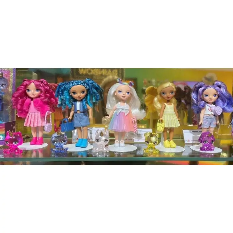 Rainbow High mica papusa fashion pink poza produsului