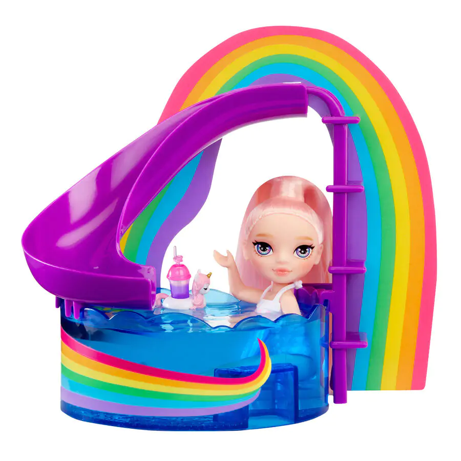 Rainbow High Little Pool Day with Blush set de joacă și păpușă poza produsului