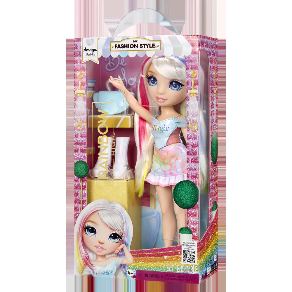 Rainbow High Papusa My Fashion Style Amaya poza produsului