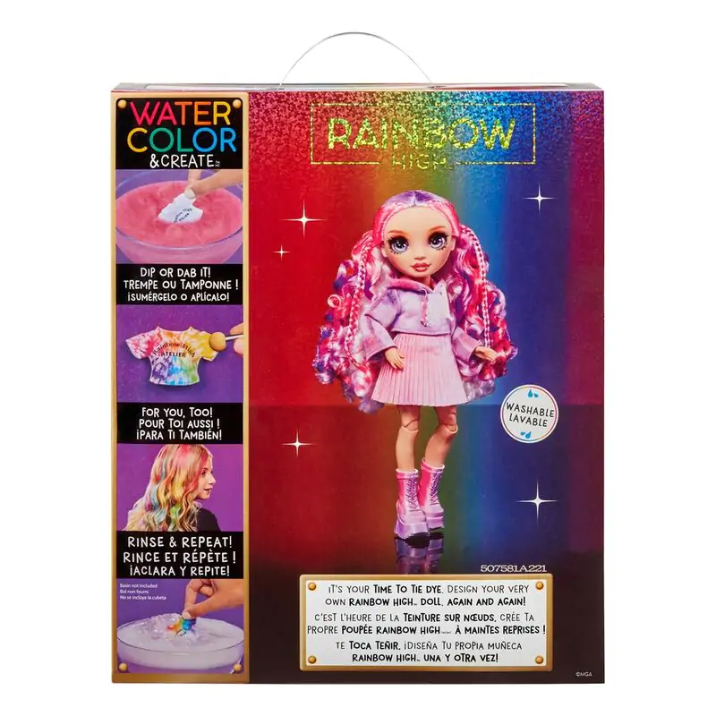 Păpușă Rainbow High Purple Eyes 26 cm poza produsului