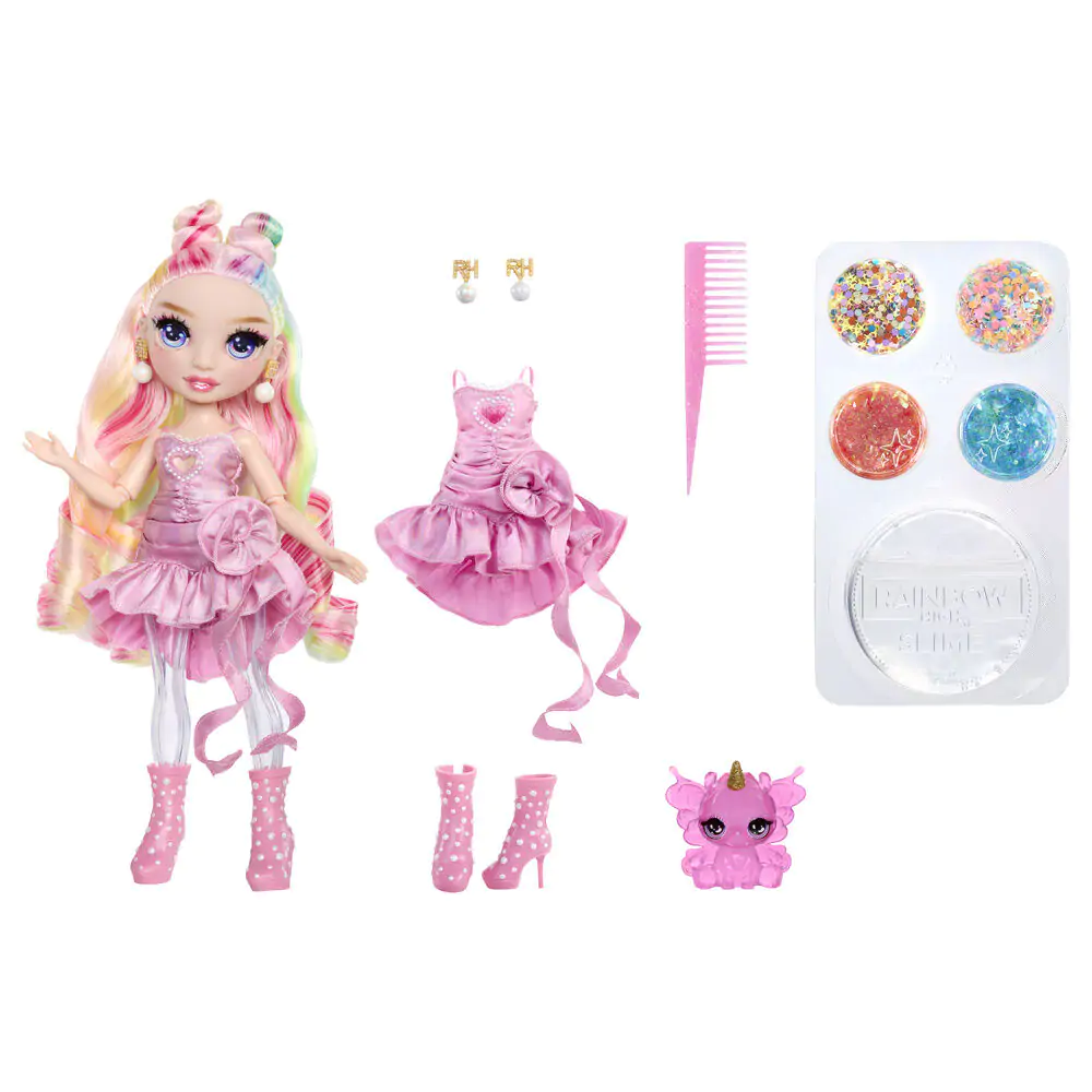 Rainbow High Rainbow Shimmers Feature Fantasy papusa Bella poza produsului