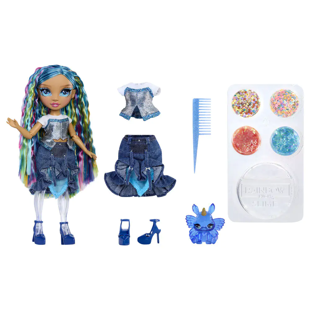 Rainbow High Rainbow Shimmers Feature Fantasy papusa Skyler poza produsului