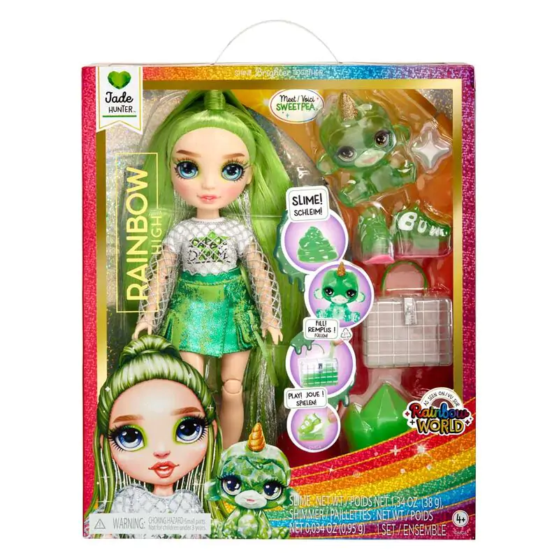 Păpușă Rainbow High Rainbow World Jade 25 cm poza produsului