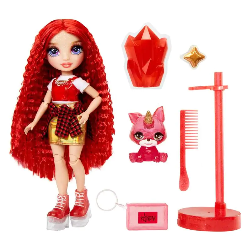 Păpușă Rainbow High Rainbow World Ruby 25 cm poza produsului