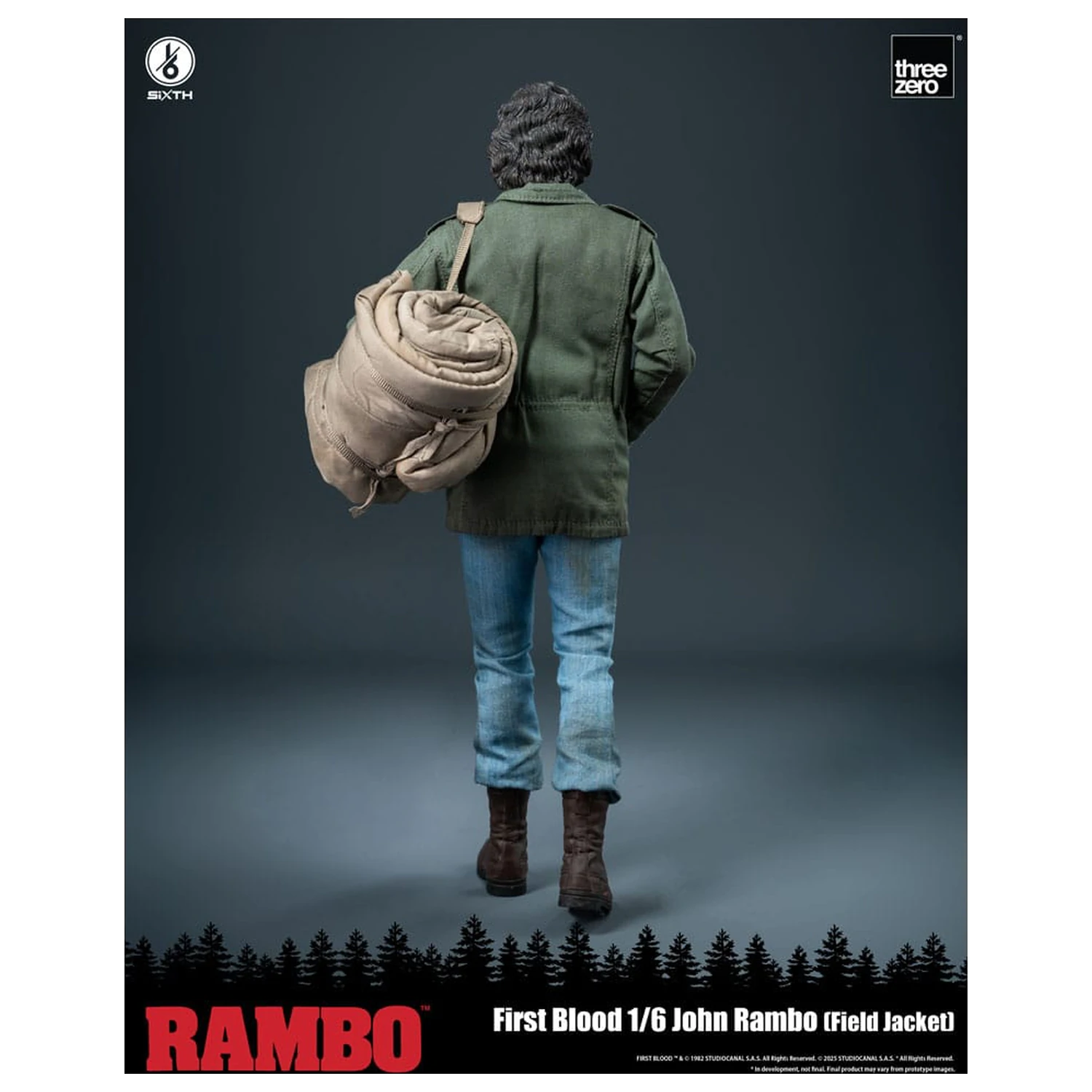 Rambo: First Blood Figurină de acțiune 1/6 John Rambo (Field Jacket) 31 cm poza produsului