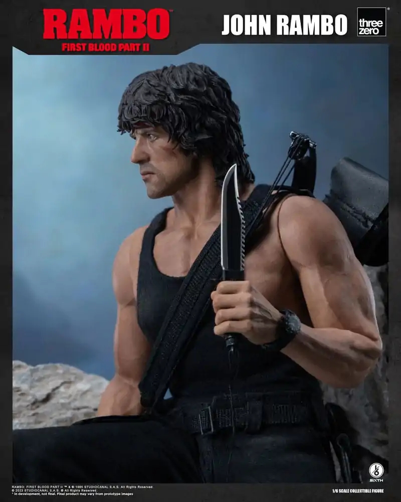Figurină de acțiune Rambo: First Blood II 1/6 John Rambo 30 cm poza produsului