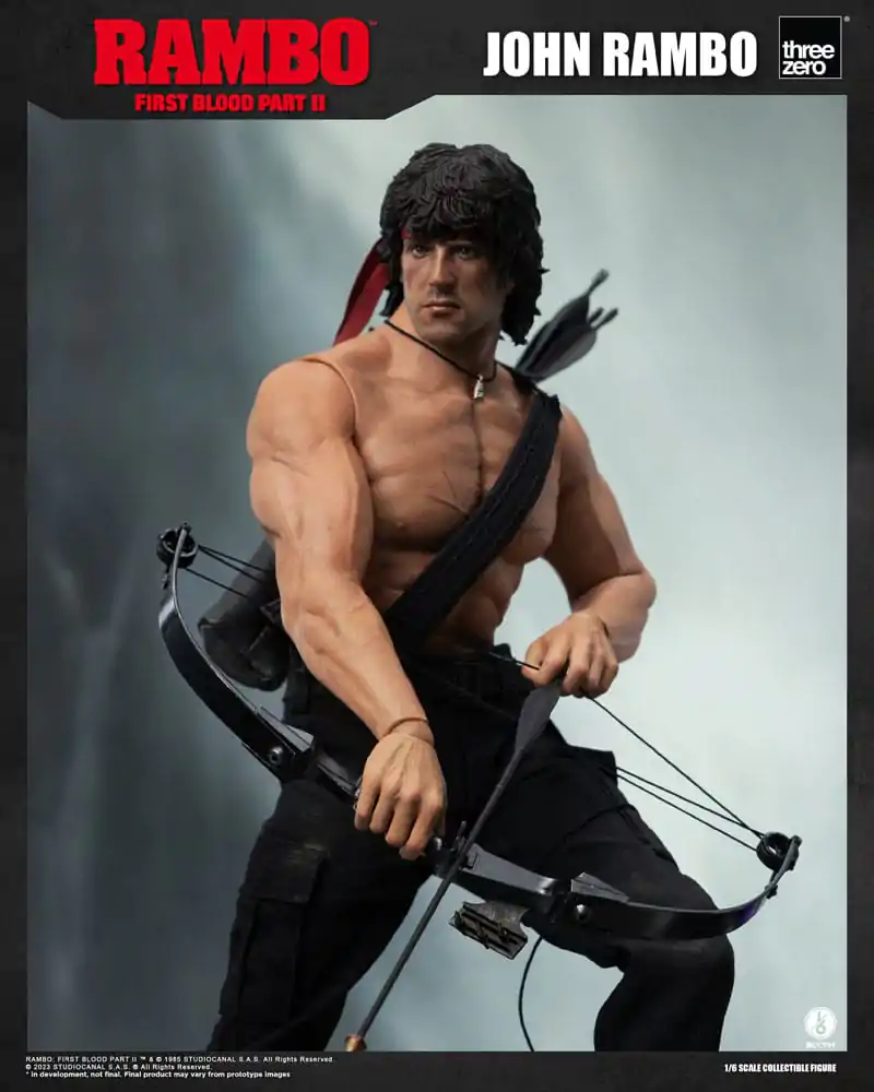Figurină de acțiune Rambo: First Blood II 1/6 John Rambo 30 cm poza produsului