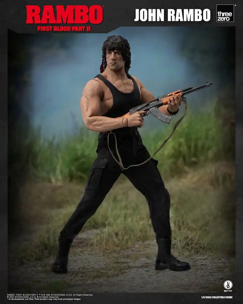 Figurină de acțiune Rambo: First Blood II 1/6 John Rambo 30 cm poza produsului