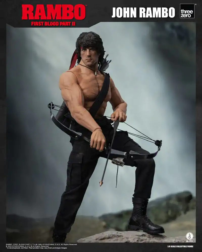 Figurină de acțiune Rambo: First Blood II 1/6 John Rambo 30 cm poza produsului