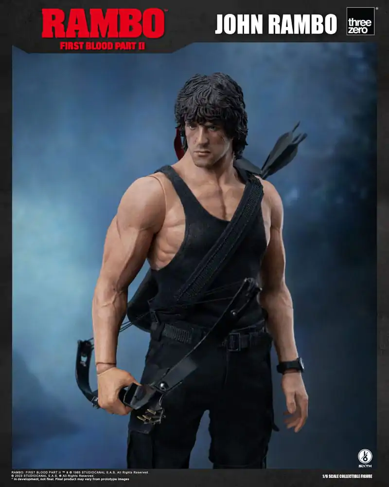 Figurină de acțiune Rambo: First Blood II 1/6 John Rambo 30 cm poza produsului