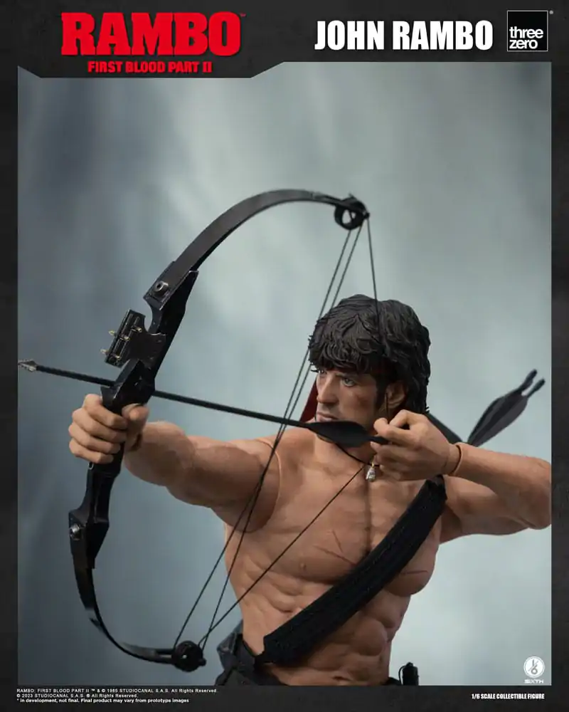 Figurină de acțiune Rambo: First Blood II 1/6 John Rambo 30 cm poza produsului