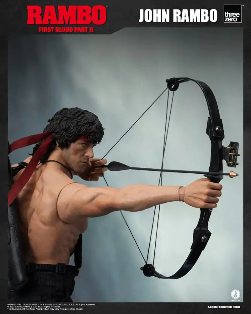 Figurină de acțiune Rambo: First Blood II 1/6 John Rambo 30 cm poza produsului