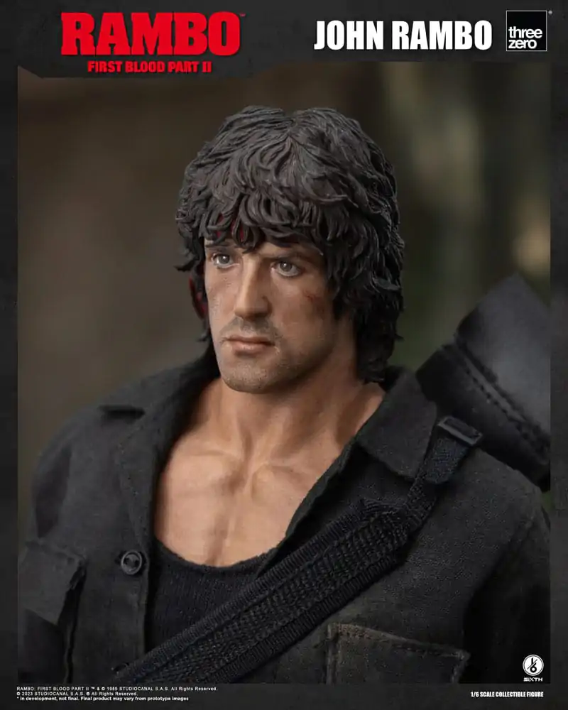 Figurină de acțiune Rambo: First Blood II 1/6 John Rambo 30 cm poza produsului