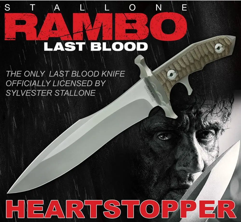 Rambo: Last Blood Replica 1/1 Cuțit Heartstopper 38 cm poza produsului