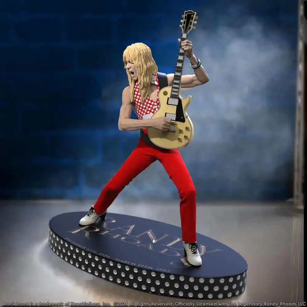 Randy Rhoads IV Rock Iconz Statuie The Early Years Red Version 24 cm poza produsului