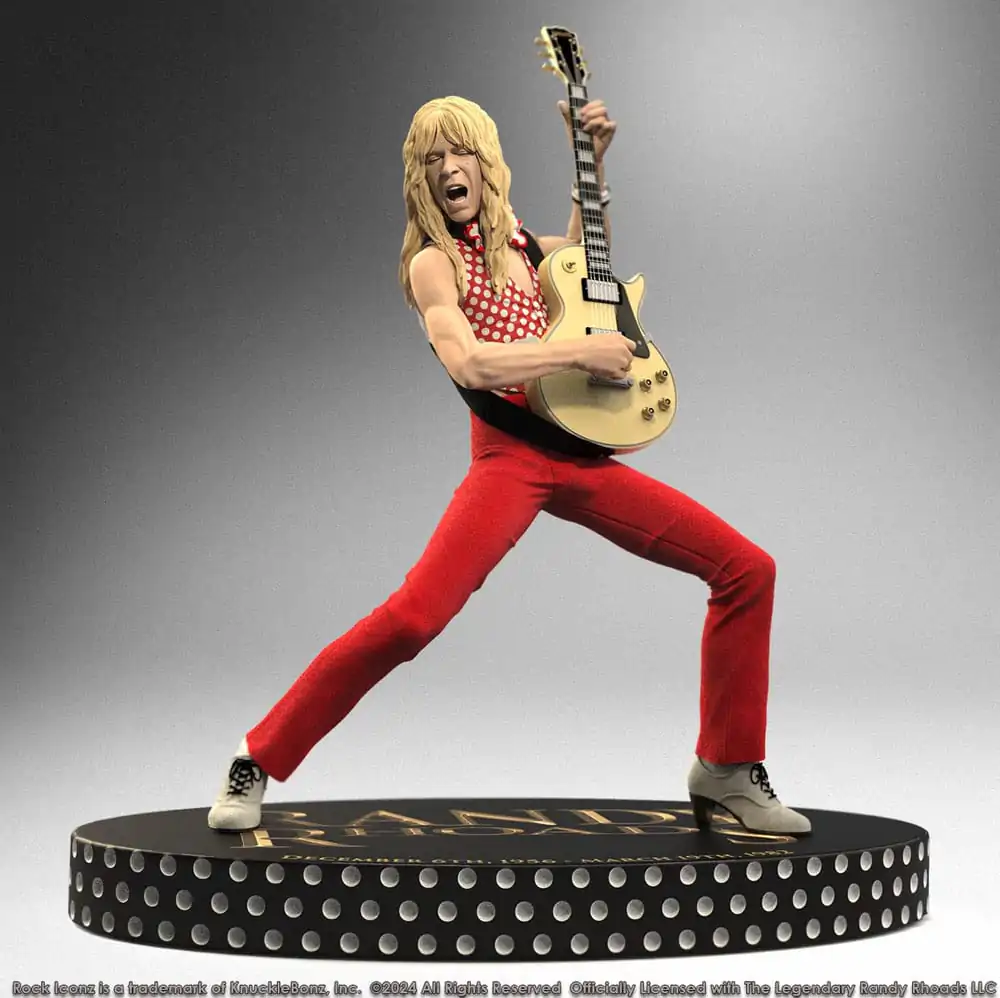 Randy Rhoads IV Rock Iconz Statuie The Early Years Red Version 24 cm poza produsului