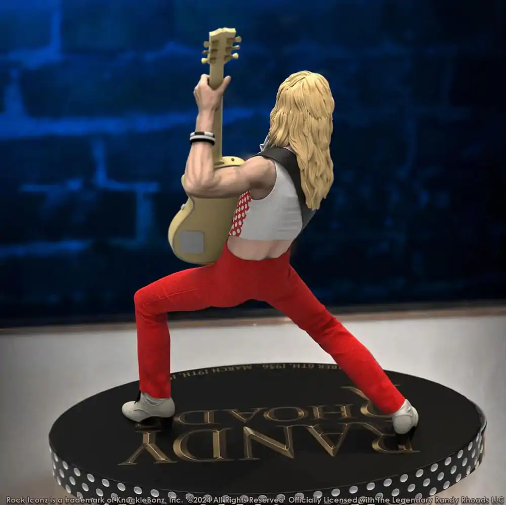 Randy Rhoads IV Rock Iconz Statuie The Early Years Red Version 24 cm poza produsului