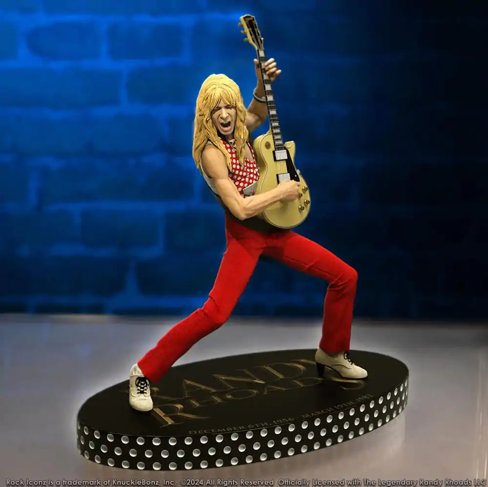 Randy Rhoads IV Rock Iconz Statuie The Early Years Red Version 24 cm poza produsului