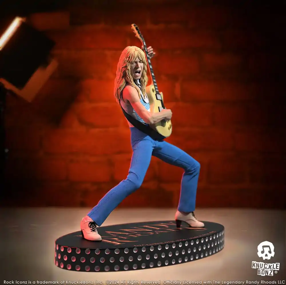 Randy Rhoads IV Rock Iconz Statuie The Early Years Blue Version 24 cm poza produsului