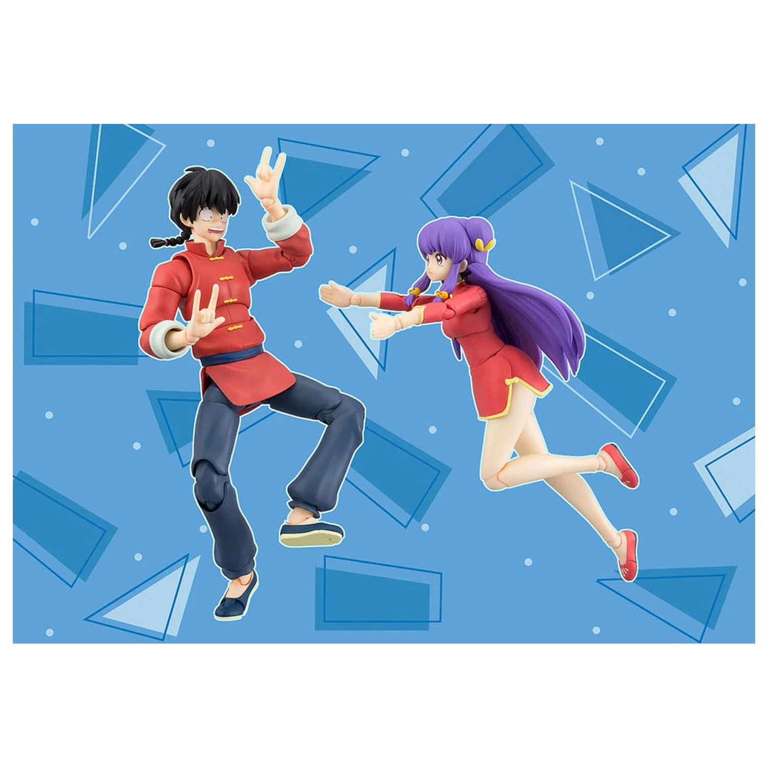 Ranma 1/2 S.H. Figuarts Figura de actiune Ranma Saotome 14 cm poza produsului