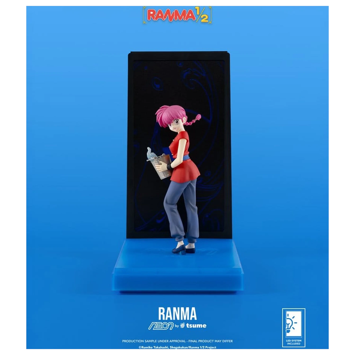 Figura neon Ranma 1/9 Ranma Saotome Girl 20 cm poza produsului